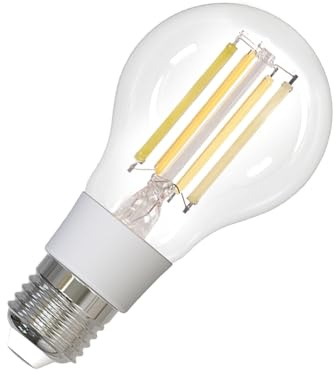 Wzxksoac CCT 806Lm Smart Dimmable 7W LED Tuya Zigbee Smart Filament Bulb Light Lamp E27 Dimmable Indoor Decorative Lighting
