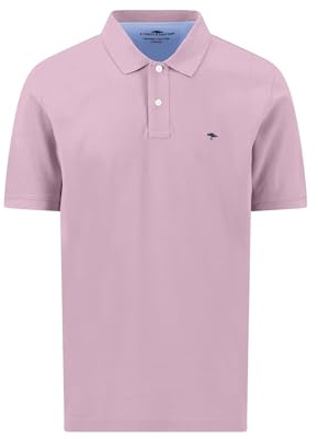 FYNCH-HATTON Poloshirt aus Baumwolle mit strukturierter Oberfläche