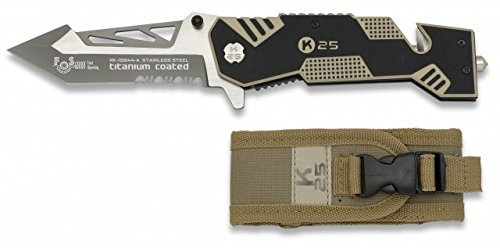 K25 19944-A Assistiertes Taschenmesser, Unisex, Erwachsene, mehrfarbig, Einheitsgröße