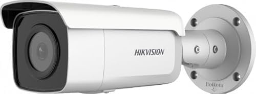 Hikvision DS-2CD2T46G2-2I(4mm)(C) Bullet Überwachungskamera mit 4 Megapixel, bis zu 60m Beleuchtung, professionelle Überwachungskamera, Acusense Kamera mit Fehlalarmfilter