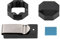 Dilwe Billard-Kreide-Halter-Clip, Magnetischer Billard-Kreide-Halter aus Aluminium, 2 Schichten, Leises Billard-Zubehör