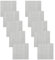 DONGKER 10PCS Aquarium Fish Tank Wire Mesh Pad Moss Net, Stainless Steel Decorative Aquatic Wire Mesh Pad Moss Net for Aquarium Fish Tank