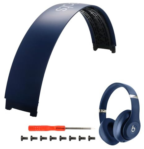 Studio 2 - Kit de reparación de diadema compatible con Studio 3.0 / Studio 3.0 Wireless (B0500 B0501) Diadema superior (Studio 3-azul marino)
