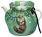 Poceacles Green Sloth Tea Cozy, Teapot Cozies Dust Proof Insulated Teapot Cover Keep Warm Home Kitchen Table Decorative Accessories Kettle Quilt for Hotel Restaurant Tea Party