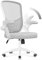 rattantree Desk Ergonomic Office Chair with Flip-up Armrests, Computer Chair with 3D Lumbar Support, Home Office Mid-Back Mesh Chair-Gray