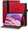 Cicili Case for Redmi Pad Pro 12.1 Inch, Tablet Case for Xiaomi Redmi Pad Pro 2024, Case with Pocket, Stand Protective Cover, Red