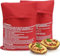 Flycppo 2 Piezas Bolsa Patatas Microondas,Bolsa de Cocina Patatas Bolsa de Papas para Microondas Bolsa Asar Patatas