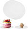 IYEREER 10 bandejas de cartón para tartas, redondas, 25 cm, reutilizables, redondas, reutilizables, para transportar tartas, postres, color blanco