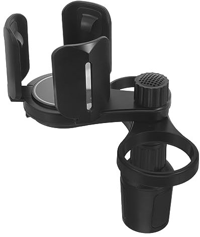 Vaguelly Porte Gobelet pour Adaptateur Extensible Support Pratique pour Boissons et Collations Rangement et Portable pour