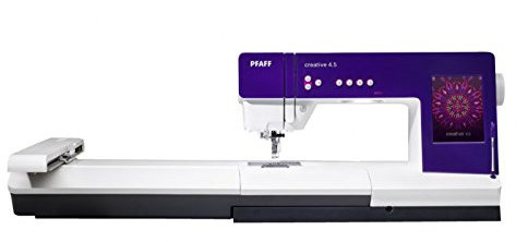 PFAFF Macchina da cucire e ricamare creativa 4.5 con grande unità di ricamo 360 x 350