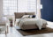Letto Matrimoniale Deborah, Letto Contenitore con Rivestimento in Tessuto, 100% Made in Italy, Apertura Frontale, Adatto per Materasso Cm 160x190, Tortora