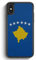 MUNIQASE Kosovo Flagge - Silikon Hülle für iPhone X - Motiv Design - Cover Handyhülle Schutzhülle Case Schale