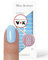 Miss Sophie Nagelfolie - Into The Blue - Einfarbig, Blau, Nail Wraps - 24 ultra-dünne selbstklebende langanhaltende Nagelfolien