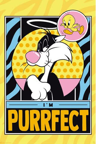 empireposter Looney Tunes - Poster - Tweety & Sylvester