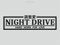 KLEBEKÖNIG Aufkleber Night Drive JDM Tuning 33x9cm - Sticker Autoaufkleber Scheibenaufkleber