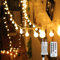 WOWDSGN Kugel Lichterkette,25M 250LEDs Lichterkette Dimmbar, Partylichterkette mit Stecker für Innen und Außen, 8 Leuchtmode, Enegiesparend, ideal für Weihnachten, Hochzeit, Party, Garten, Warmweiß