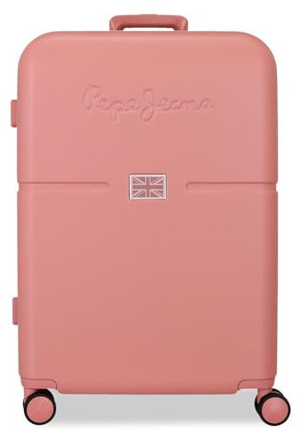 Pepe Jeans Accent Valise Cabine, Beige, 48x70x28 cms, Valise Moyenne