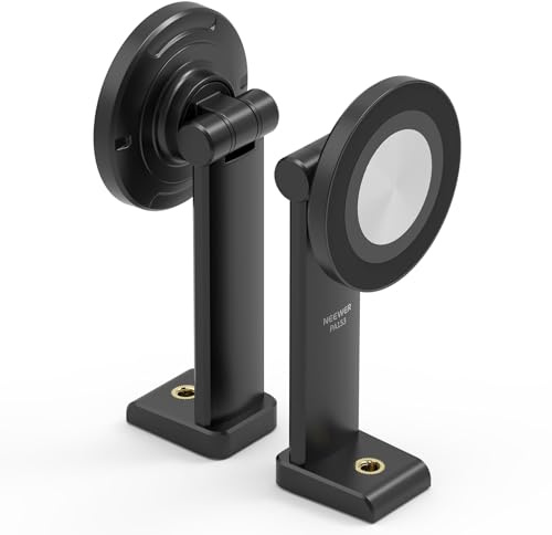 NEEWER Entry Level Version Magnetische Handyhalterung Stativ Adapter, 360° kompakte leichte und tragbare Smartphone Halterung kompatibel mit MagSafe iPhone Samsung Android für Videoaufnahmen, PA153