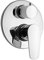Miscelatore DOCCIA incasso con deviatore rotativo 2 uscite - codice 47cr6911 serie PARALLEL - Finitura Cromo Lucido - PAINI Rubinetterie - made in ITALY.
