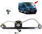 STARKIT PERFORMANCE Leve vitre compatible pour Trafic 2, Vivaro et Nissan Primastar (2001-2014) AVEC MOTEUR. Lève-vitre avant gauche (conducteur) 7700311820, 91165704