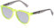 Diesel Unisex-Erwachsene DL0272 39C 50 Sonnenbrille, Gelb (Giallo Luc/Fumo Specchiato)