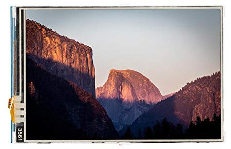 3,5 Zoll Touchscreen für, 480 x 320 Buntes TFT LCD Touchscreen Display, Tragbares Display für -Motherboards, Gaming- für Pi.