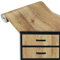 DecoMeister Vinilo Adhesivo Para Muebles Imitación de Madera de Roble Ribbec Papel Autoadhesivo Lámina Para Pared Cocina Puertas En Rollo Para Forrar Aspecto Madera 90 x 100 cm Por Metros