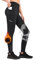 baleaf Thermoleggings Winter Damen Fahrradhose Lang mit Reißverschluss Warm Gefüttert Jogginghose Running Tights Thermo Laufhose Wasserdicht OutdoorHosen Winterhose Schwarz XXL