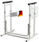 Mobile WC/Klo Aufstehhilfe rutschfest mit Ablagekorb - Toiletten Halteschiene - Toilettenstützgestell - Haltegriff - Stützgriff - Haltegriff für Bad - stabil (Höhenverstellbar)