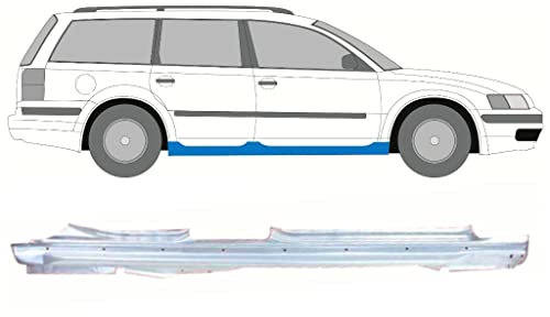 Für Vw Passat B5 1996-2005 Voll Schweller Reparaturblech/Rechts
