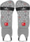 Derbystar Herren Bundesliga v22 Schienbeinschützer, Grau Schwarz Rot, XL