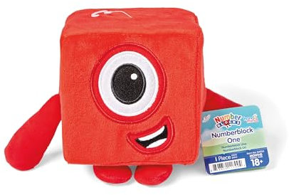 Learning Resources Numberblocks Playful Pals Fun Friends Plush - No 1, Red