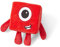 Learning Resources Numberblocks Playful Pals Fun Friends Plush - No 1, Red