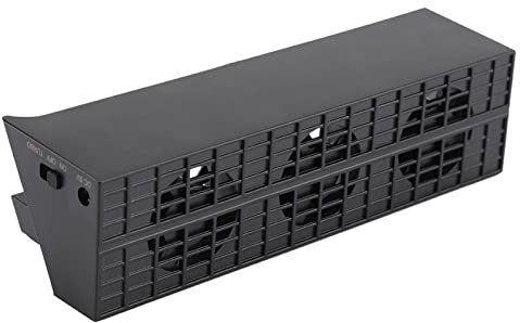 DC 5V Portable Fashionale Ventilateur de Refroidissement Intelligent pour PS4 Slim Gaming Console,Ventilateur de Refroidissement pour PS4. Design Ergonomique Portable Fashionale Ventilateur de re,