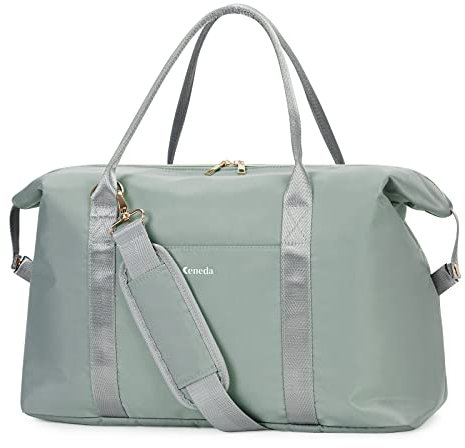 Ceneda Große Kühltasche für 40 Dosen, isoliert, weich, auslaufsicher, für Strand, Reisen, Camping, Mittagessen für Damen und Herren (Seladon)