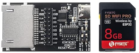 Toaiot Zubehör für 3D-Drucker, SD-Karte, WiFi, Pro, High Speed Wireless ESP32, Master Control, wird mit einer SD-Karte von 8 GB geliefert