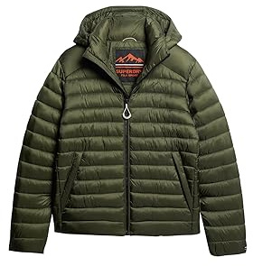Superdry Herren Gesteppte Jacke Jacke (1er Pack)