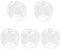 Hemobllo Small Lamp Shades - 5 Pcs Metal Lampshade Iron Mesh Lamp Shade Wire Lampshade Pendant Light Shade Replacement Hollow-Out Mini Lamp Shade, 2.75 Inch