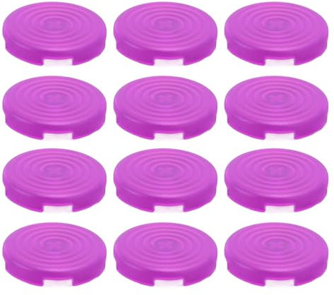 12pcs Arcade Button Cover, Mini Controller Mechanische Tasten für Kailh for Cherry for TTC for Akko for Glorious Switches (Violett)
