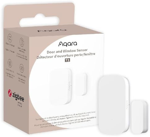 Aqara - Sensor de Puerta y Ventana T1 - Secure Your Home with Smart Monitoring