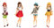 Epitome Rent-A-Girlfriend 4 Modelle Stehende Schaufensterpuppen Modelle Ichinose Chizuru/Sarashina Ruka/Sakurasawa Sumi/Nanami Mami Desktop Dekoration Sammlerstücke