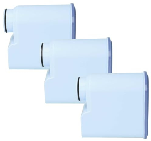 vhbw 3x Wasserfilter Filter kompatibel mit Saeco PicoBaristo SM5470/10, SM5460/10 Kaffeevollautomat, Espressomaschine Hellblau