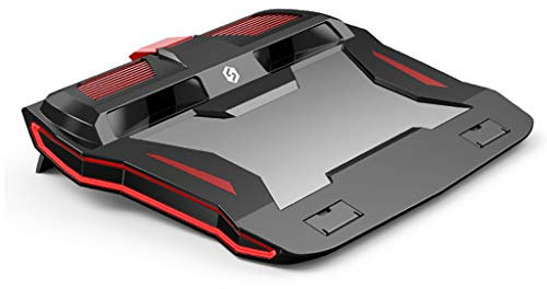 Yjcnelcr 2020 New Gaming Laptop Adjustable Notebook Stand 3000 Powerful Cooling Pad For 12-17 Inch Laptop Box Fan