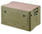 SFGTY Auto Kofferraum Aufbewahrungsbox für Mercedes Benz EQ EQS V297 EQS 350 Multifunktionale Faltbarer lagercontainer Klappbox Transportbox Mit Deckel,Green-55L