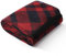 ACUSHLA Merino 58% Wolldecke Decke Kuscheldecke Große Super Soft Sofadecke Wohndecke Tagesdecke Bettüberwurf Warme Gehäkelte Winter Blanket (160x200 cm |Schottisches Karomuster Rot)
