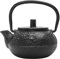 Mini tetera de hierro fundido de 50 ml, hervidor japonés de imitación con mango de cobre y viga de raíz de bambú, perfecta para decoración del hogar de té y café, tamaño pequeño, cabe en la palma de