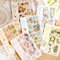 Arpaper Rub On Sticker Blumen Stickers 12 Blätter,Cat Scrapbooking Aufkleber Zubehör Rub Ons Transfer Sticker Decorative Accessories for Card Making, Journaling，DIY Art