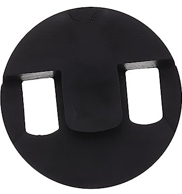 SHOWERORO Rubber Cello Mute Langlebiger Violoncello Aus Weichem Gummi Kratzfrei Rutschfest Übungsdämpfer Für Cello Schwarzer Stummer Violoncello-dämpfer