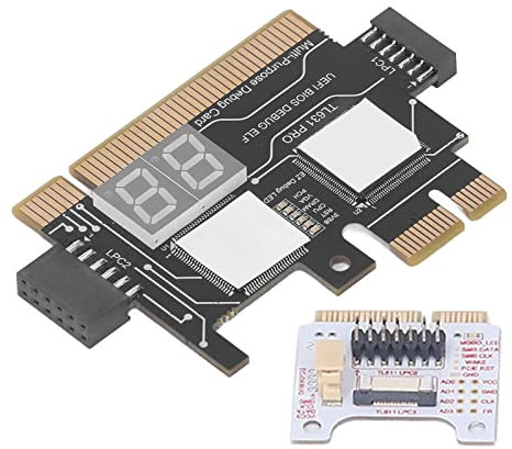 Diagnostic Motherboard Test Card Kit Computer Post Otherboard Analyzer Diagnostic Card Kit Laptop Motherboard Analyzer Adapter Card