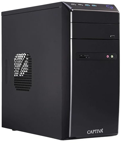 Captiva PC Power Starter R82-748 | AMD Ryzen 5 8600G | 32GB DDR5 RAM | AMD Radeon 760M | 2 TB SSD | ohne OS